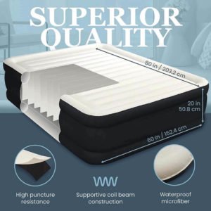 Englander Best air mattresses for bad back pain