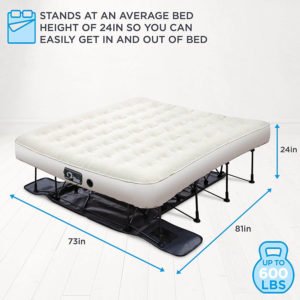 Ivation EZ-Bed (King) Air Mattress with memory foam