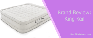 King Koil Air Mattress | Luxury Air Beds with Built-in Pump