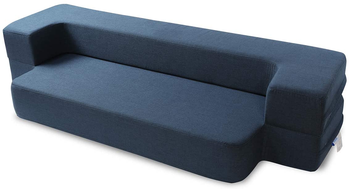 sofa bed couch with memory foam mattress